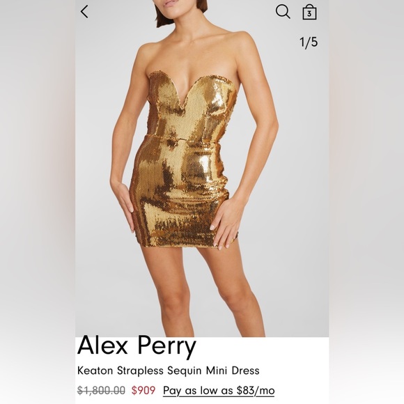 “HOST PICK” Retrofete Caroline Sequined Dress - Picture 13 of 13